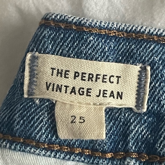 Madewell Jeans - The Perfect Vintage - Size 25 - Picture 3 of 7